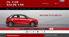 Desktop Screenshot of ckcarsales.com